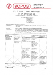Izjava o sukladnosti