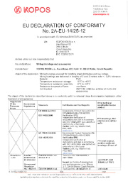 Conformity declaration