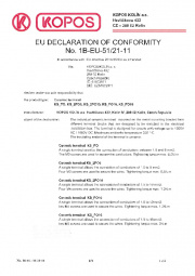 Conformity declaration