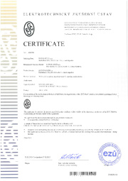 Certificate ESČ