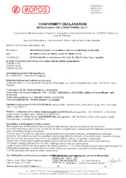 Conformity declaration