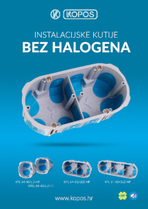 Instalacijske kutije bez halogena