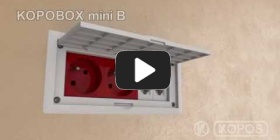 Embedded thumbnail for Upute za instalaciju višenamjenske elektroinstalacijske kutije KOPOBOX mini B